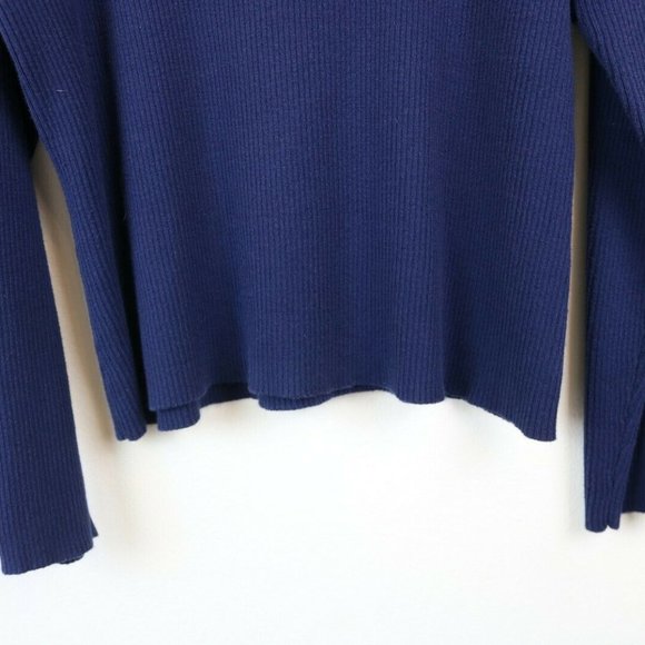 Disney Womens Sweater Turtleneck Ribbed Mickey L - Picture 5 of 7